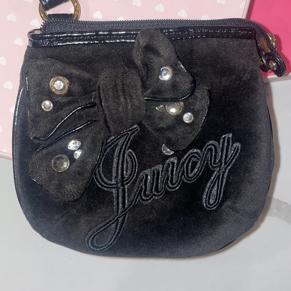 Y2K Vintage Juicy Wristlet-Bow Rhinestone - Picture 2 of 8